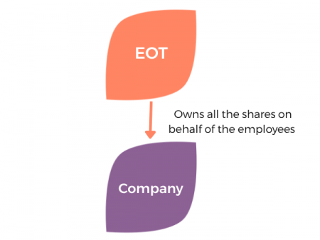 graphic of 100% EOT structure